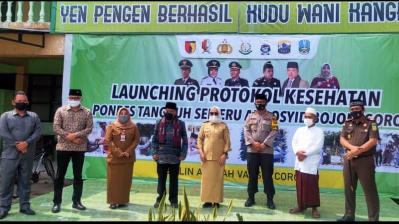 Terapkan Protokol Covid, Al-Rosyid Jadi Pesantren Tangguh di Bojonegoro 