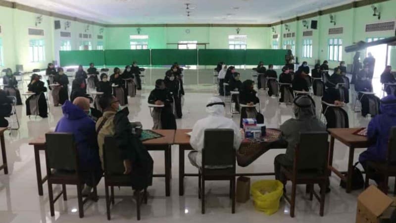 Begini Cara Pesantren Nurul Qarnain Jember Mengindari Penularan Covid-19 bagi Santri