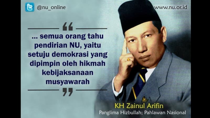 KH Zainul Arifin dan Muktamar Ke-13 NU di Menes