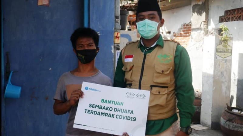 LAZISNU Jatim Kembali Salurkan Bantuan untuk Lansia dan Difabel