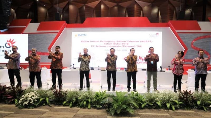 Telkom Bagikan Dividen Rp15,26 Triliun