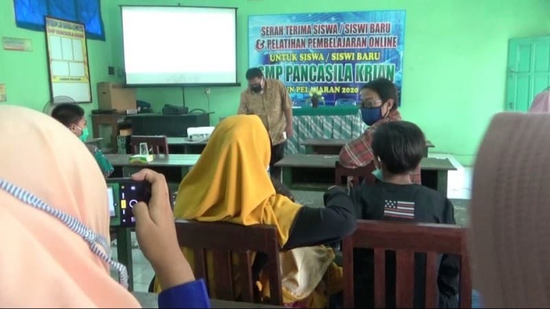 Sekolah di Bawah Ma’arif NU Ini Berlakukan Pembelajaran Daring