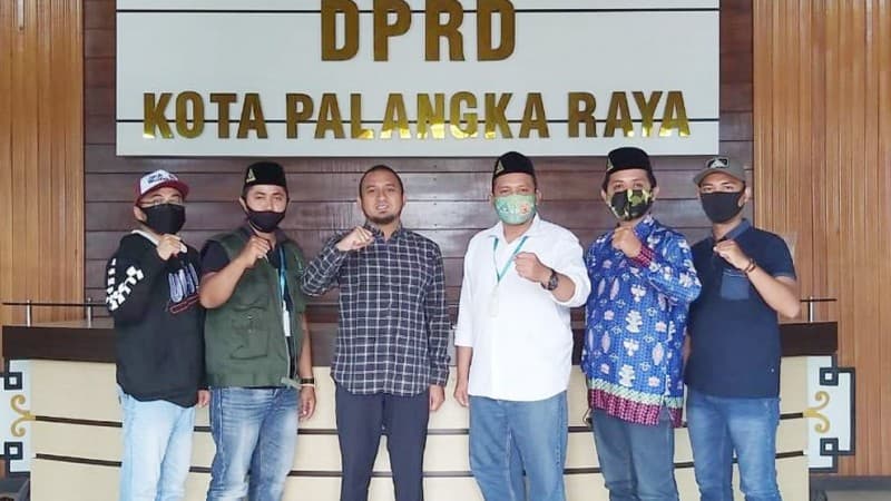 Majukan Kota Palangka Raya, GP Ansor Bersinergi dengan Pemerintah dan  ke Dewan