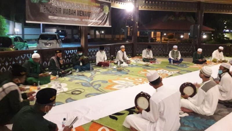 Ikhtiar Tolak Balak Covid-19, NU Palangka Raya Gelar Shalawat Burdah