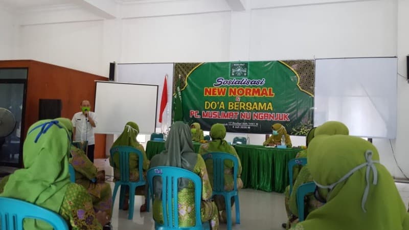 Sambut 'New Normal', Muslimat Nganjuk Tekankan Kedisiplinan Protokol Kesehatan