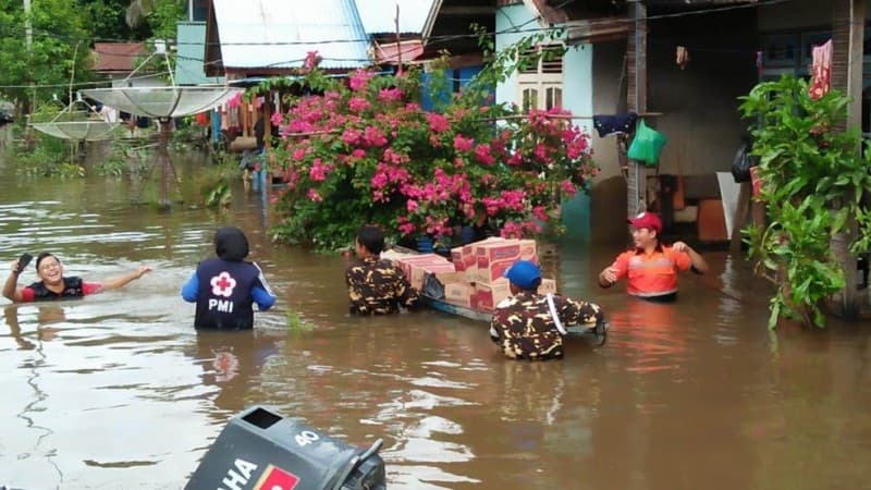 Bantu Korban Banjir, Ansor Melawi Gandeng Baznas