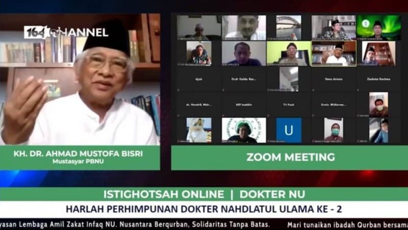 Harlah PDNU, Gus Mus: Ini Saatnya Dokter NU Berdakwah