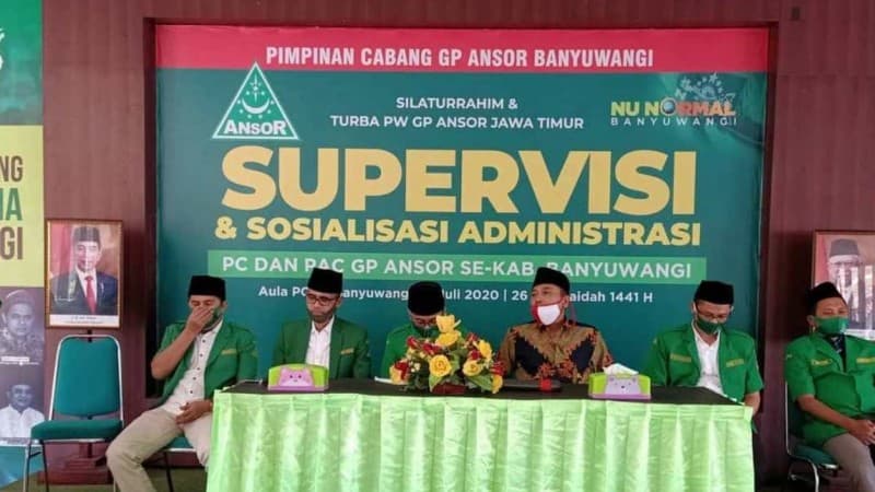 Tingkatkan Konsolidasi dan Tertib Administrasi, Ansor Jatim Gelar Supervisi