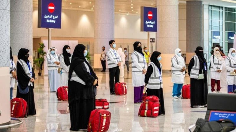 Jamaah Tiba di Makkah untuk Melaksanakan ‘Haji Terbatas’ 2020