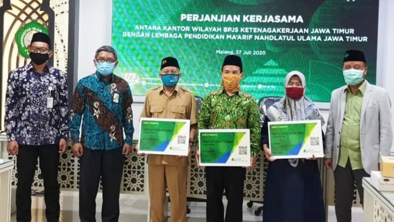 Lindungi Pendidik, Ma’arif NU Jatim Gandeng BPJS Ketenagakerjaan