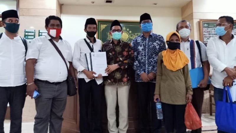 Cari Keadilan, Petani Sei Mencirim dan Simalingkar Mengadu ke PBNU