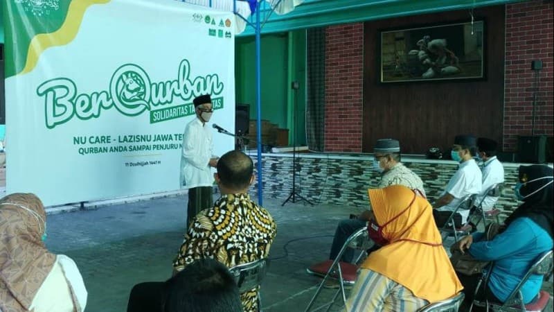 LAZISNU Jateng: Hindari Kerumunan, Daging Hewan Kurban Diantar Langsung ke Masyarakat