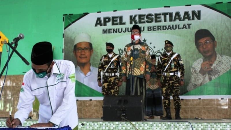 Buktikan Komitmen, NU di Kabupaten Kediri Gelar Apel Kesetiaan