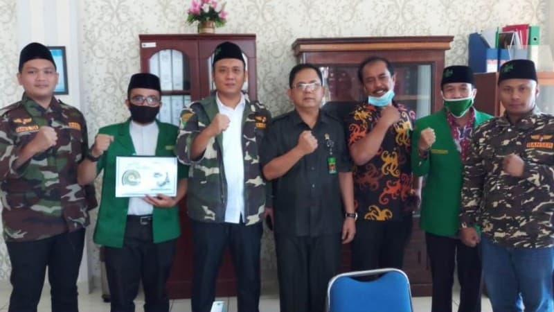 Silaturahim GP Ansor Karo dengan PN Kabanjahe