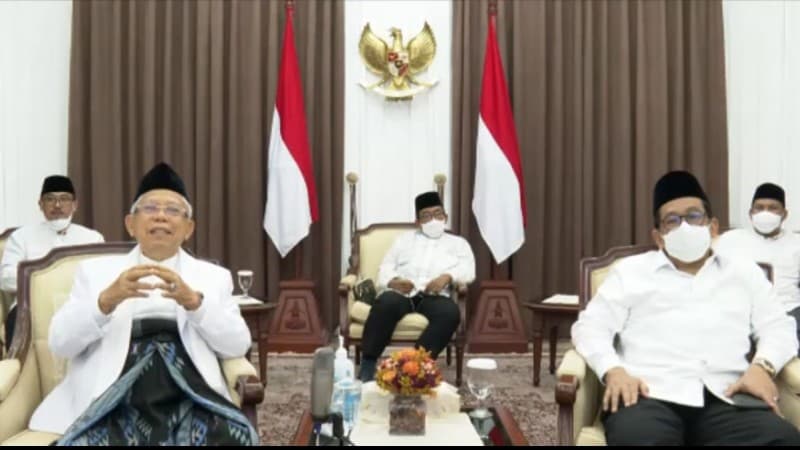 Kiai Ma'ruf: MUI Ibarat Kereta Api, Tidak Boleh Dibawa Semau Sendiri