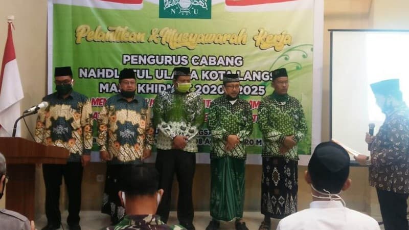 NU Langsa, Aceh Hendaknya Perkuat Khidmat bagi Warga dan Organisasi