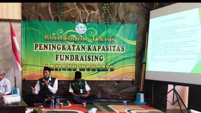 LAZISNU di Sidoarjo Terus Asah Kemampuan Penggalian Dana Umat