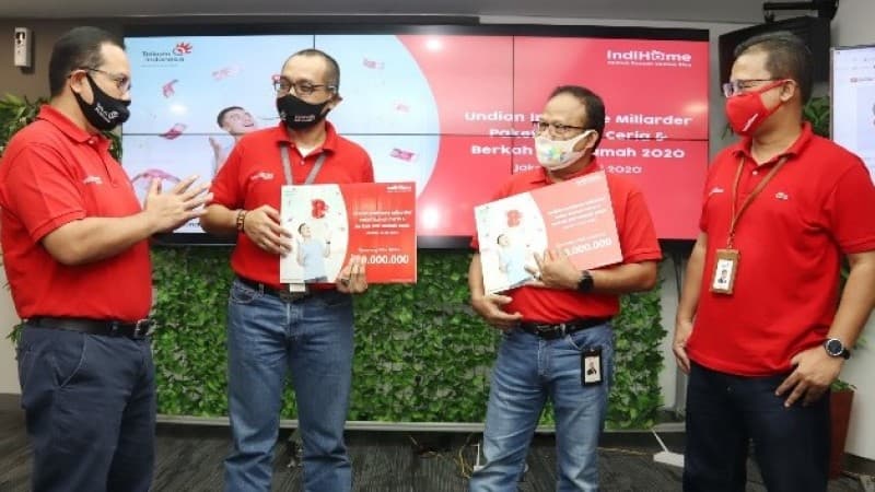 Telkom Berikan Apresiasi kepada Pelanggan IndiHome