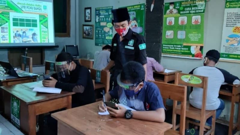 Rumah Belajar, Upaya LPBINU Bangil Pasuruan Fasilitasi Siswa di Masa Pandemi