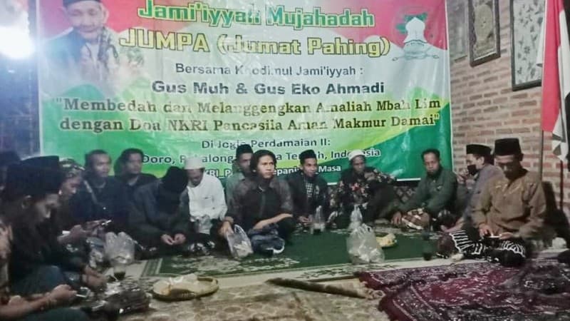Mujahadah Jumat Pahing Lesbumi NU Pekalongan untuk Kejayaan NKRI