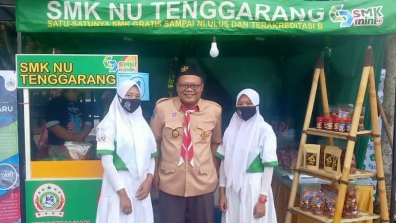 Ikut Ajang Pemeran, SMK NU Bondowoso Tunjukkan Aneka Produk Andalan