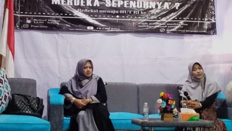 Peringati HUT RI ke-75, Kopri Inisa Bekasi Gelar Seminar Keperempuanan