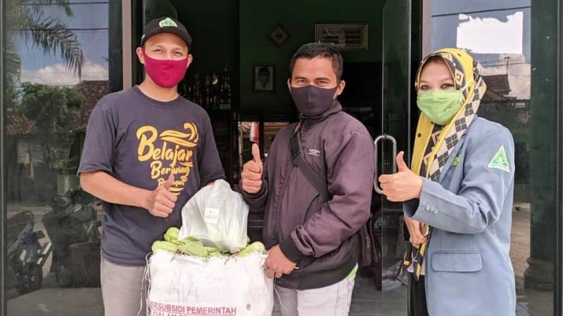 IPNU-IPPNU Tulungagung Peringati Kemerdekaan dengan Peduli Gizi Santri