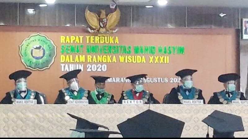Pandemi Covid-19, Unwahas Semarang Gelar Wisuda Selama 5 Hari