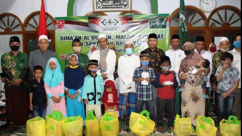 Air Mata Bahagia Iringi Santunan Yatim di Kawasan Ponorogo