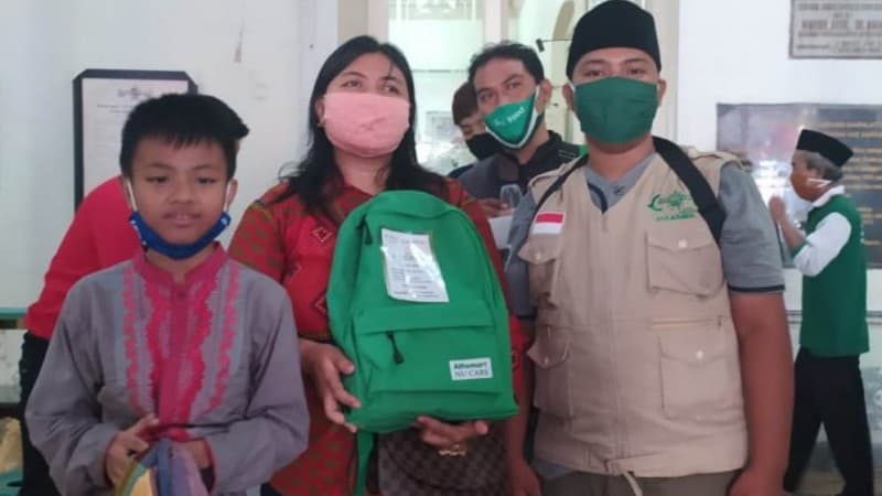 Seratus Anak Ikuti Khitan Massal Berhadiah Sepeda Bersama LAZISNU Kota Surabaya