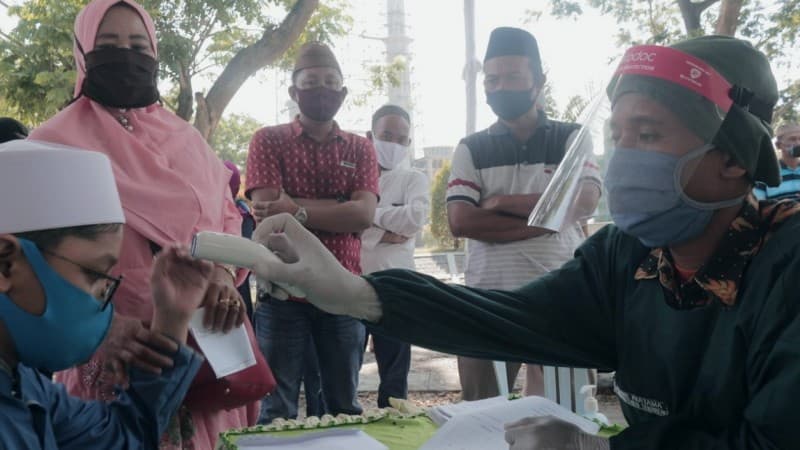 Sambut Santri Baru, Pesantren Tebuireng Terapkan Protokol Kesehatan Ketat