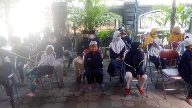 Meriahkan Muharram, Satkornas Banser Santuni Ratusan Anak Yatim