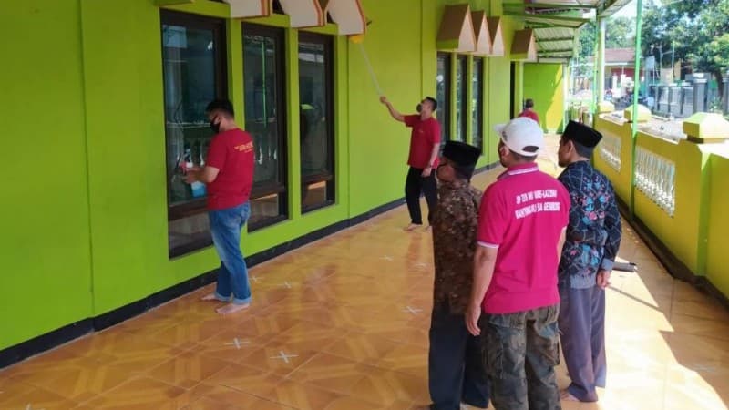 Setiap Pekan LTMNU Pati Adakan Bersih-bersih Masjid