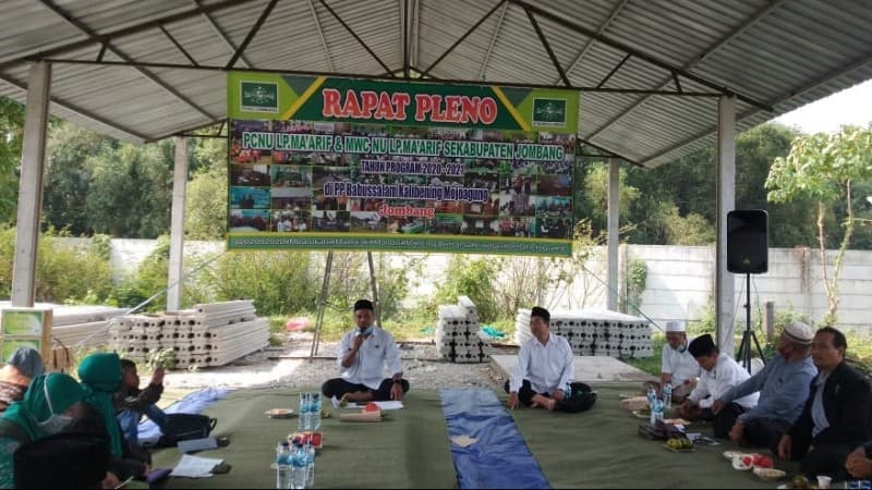 Meski Pandemi Corona, Ma'arif NU Jombang Bertekad Optimalkan Program Kerja
