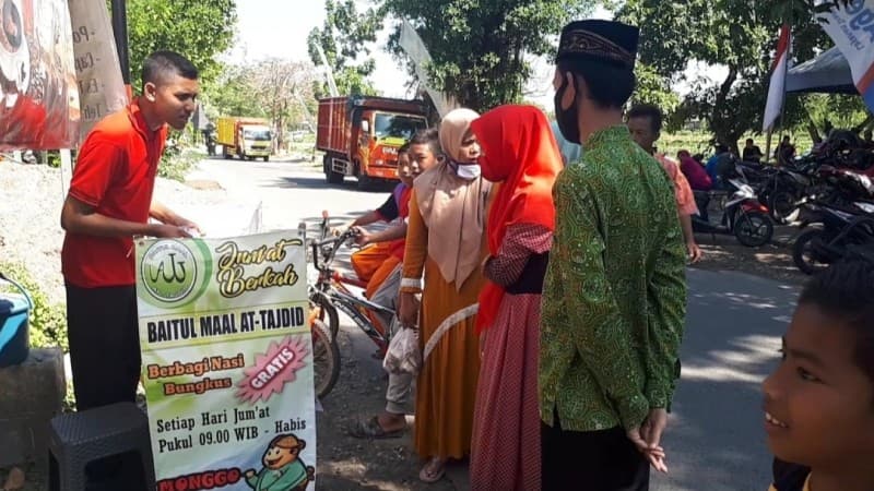 Melalui BMT At-Tajdid, LP Ma’arif NU di Bojonegoro Inisiasi Jumat Berkah