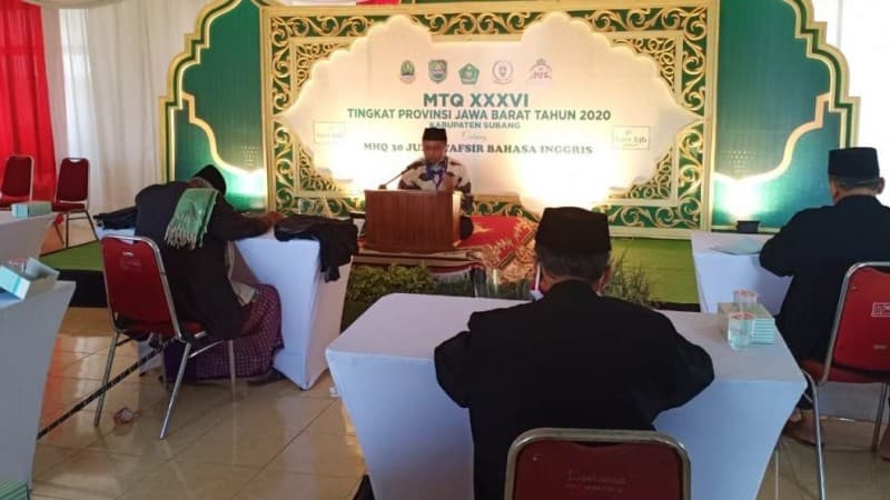 Sempat Tertunda, MTQ Jabar yang Berdurasi Singkat Digelar tanpa Keramaian