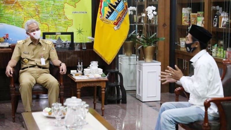 Cegah Covid-19, Gubernur Jateng Minta Remaja Masjid Buat Program Jogo Masjid