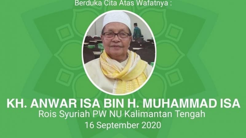 Innalillahi, Rais Syuriah PWNU Kalteng Kiai Anwar Isa Wafat