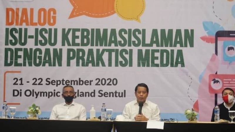 Dirjen Bimas Islam: Media Berperan Sentral Mendidik Publik