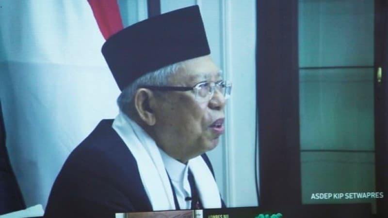 Wapres KH Ma’ruf Amin Apresiasi Kerja Keras Pengasuh Pesantren Hadapi Covid-19
