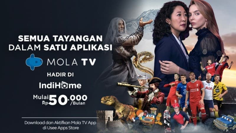 Berbagai Tayangan Liga Bergengsi Hadir di Mola TV App di IndiHome