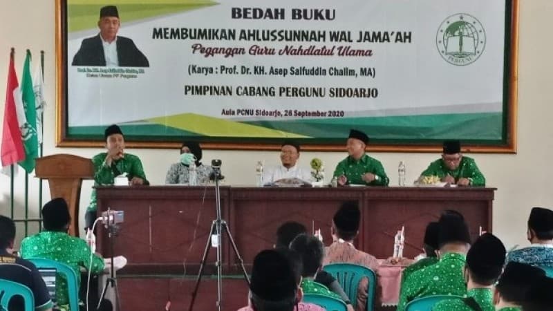 Tingkatkan Militansi Aswaja Guru NU dengan Bedah Buku