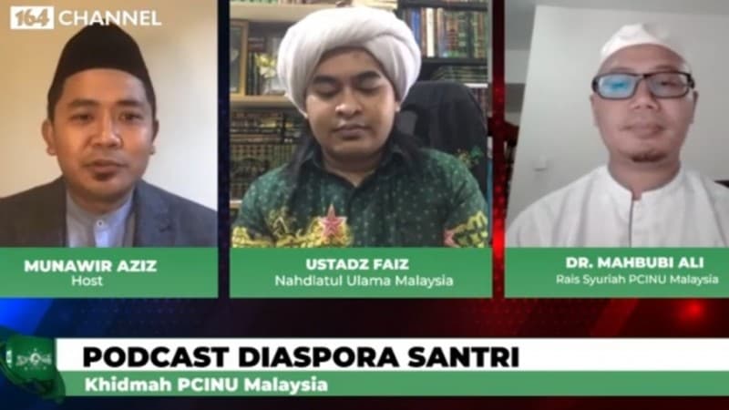 Podcast Diaspora Santri, Silaturahim PCINU Lintas Negara 