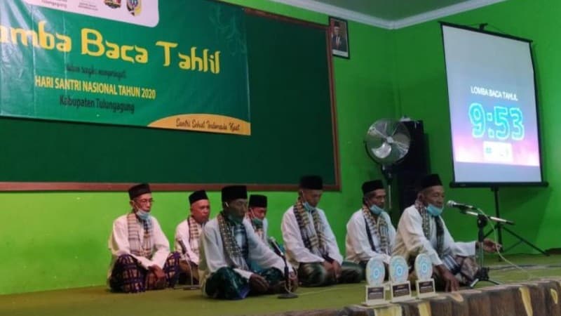 Lomba Tahlil LDNU Tulungagung Sekaligus Doakan Muasis NU
