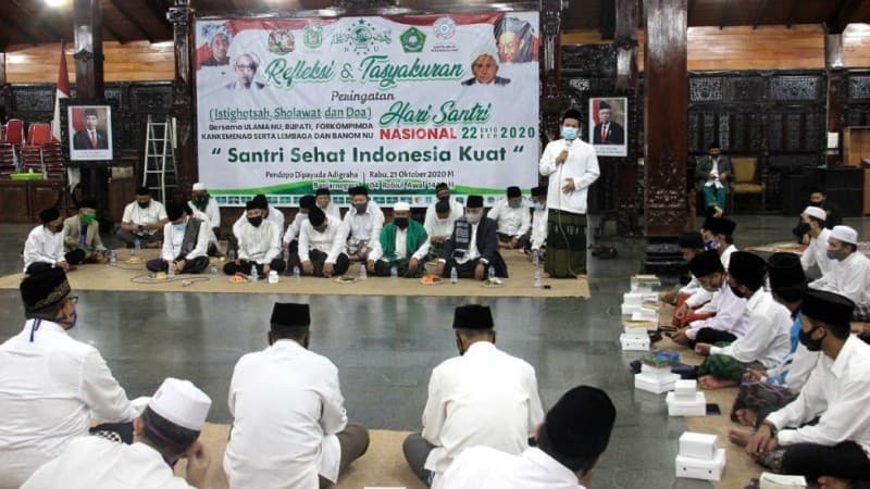 Hari Santi Momentum Edukasi Protokol Kesehatan Cegah Covid-19
