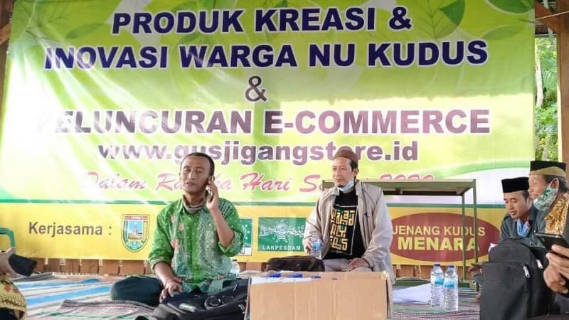 Ingin Jadikan Santri Solutif, NU Kudus Luncurkan 'Gusjigang Store'