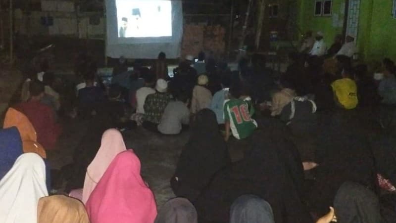 Nobar 'Sang Kiai' di Nunukan Pupuk Semangat Kebangsaan