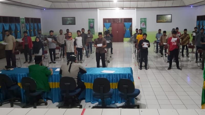 Melihat Kaderisasi Banser di Pematangsiantar Sumut