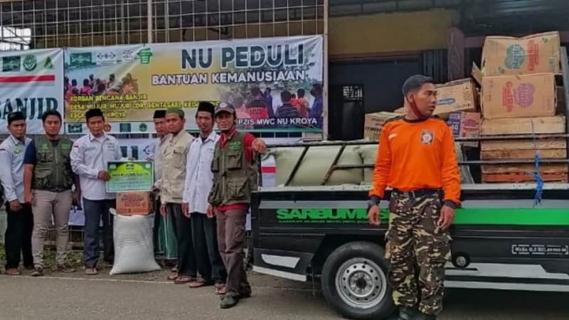 Nahdliyin Masifkan Bantuan untuk Warga Terdampak Banjir di Cilacap