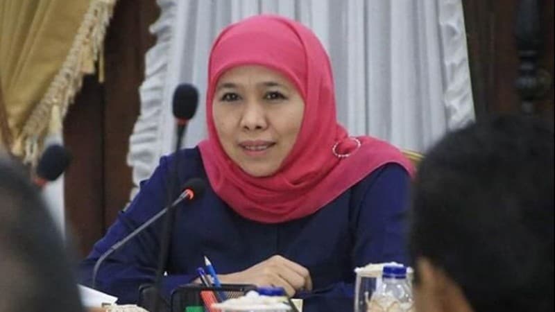 Khofifah Sampaikan Capaian Program Kerja Muslimat NU saat Pandemi